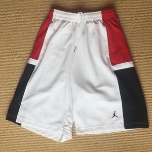 Jordan Basketball Shorts. Chicago Bulls colors